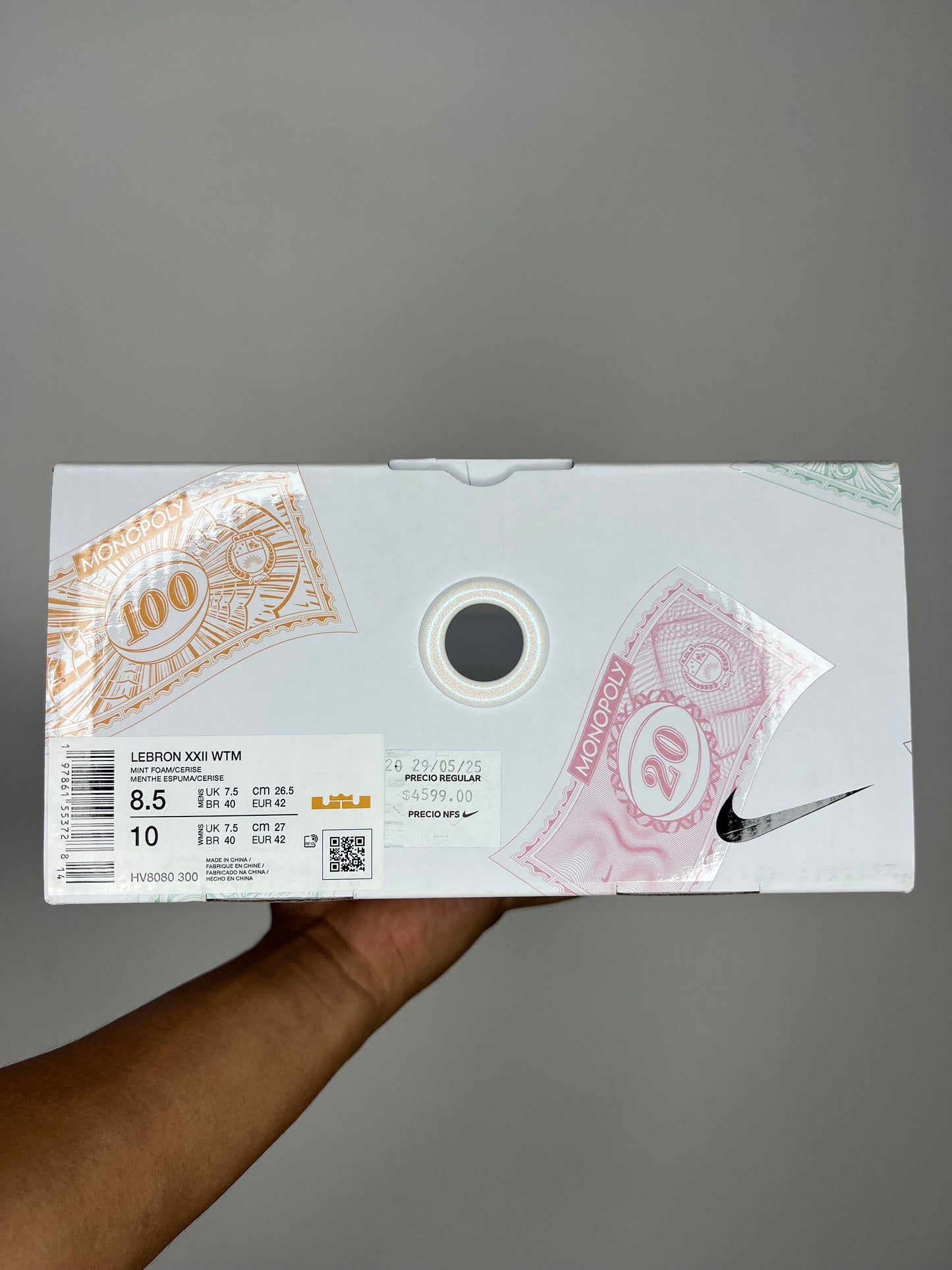 Nike LeBron XXll WTM “What The Monopoly” Tie-Dye