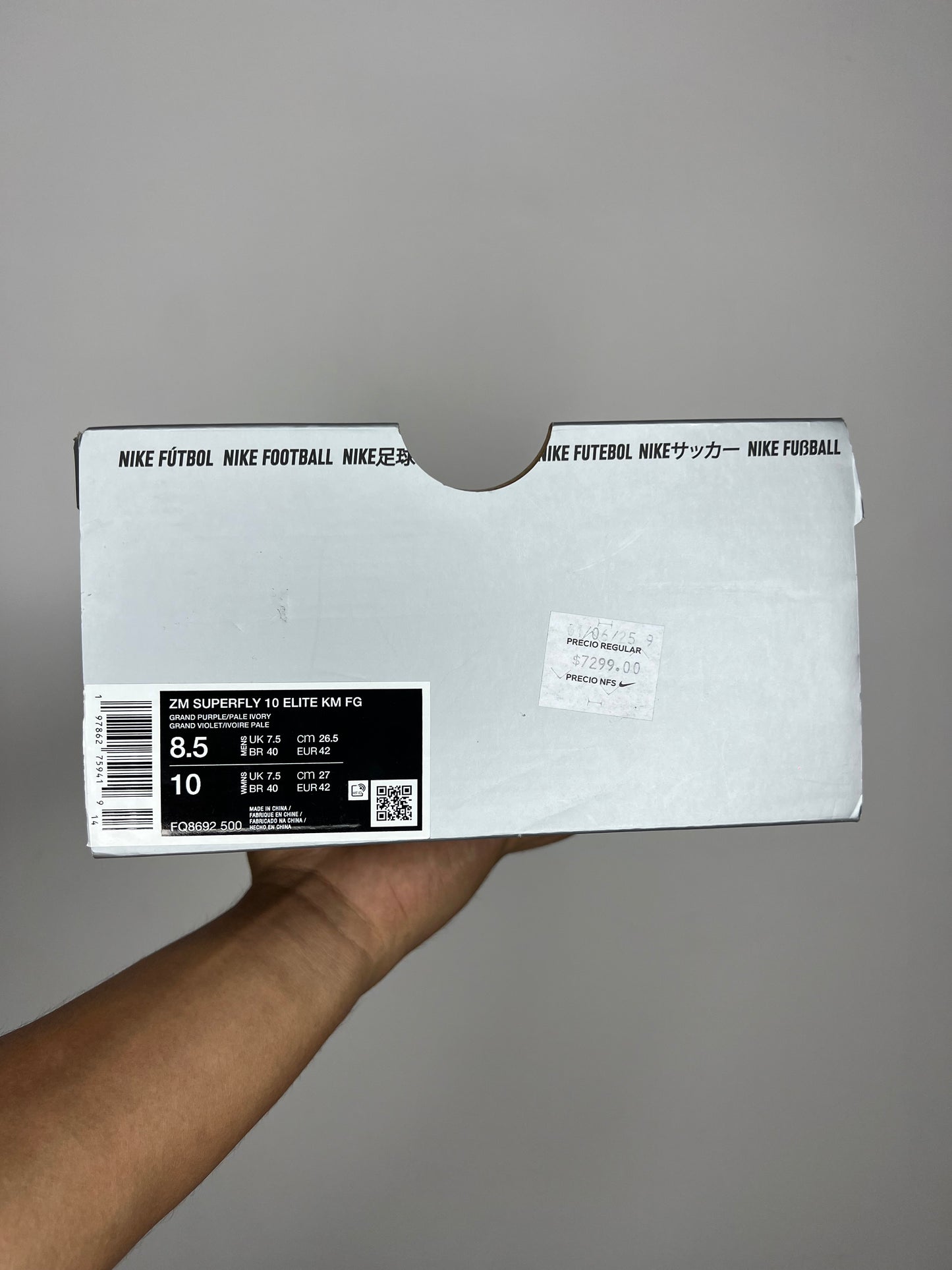Nike Mercurial Superfly 10 "KM" Elite Fg