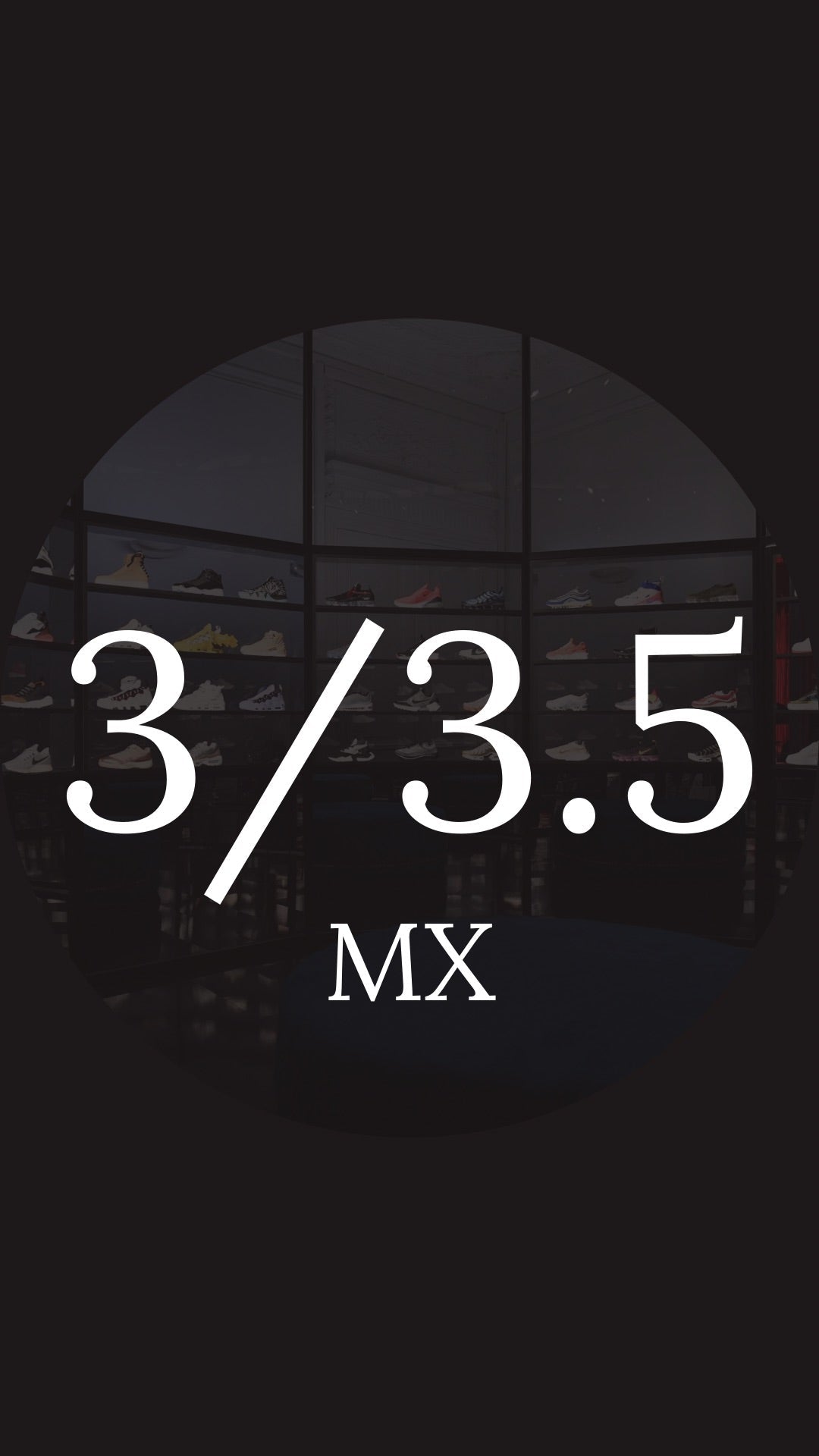 Tallas 3/3.5mx
