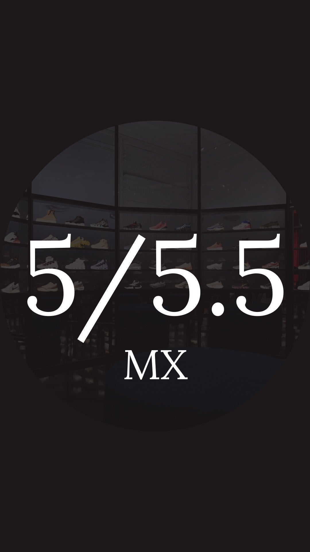 Tallas 5/5.5mx